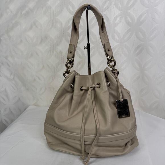 Furla Soft Leather Drawstring Shoulder Bag - Picture 4 of 16